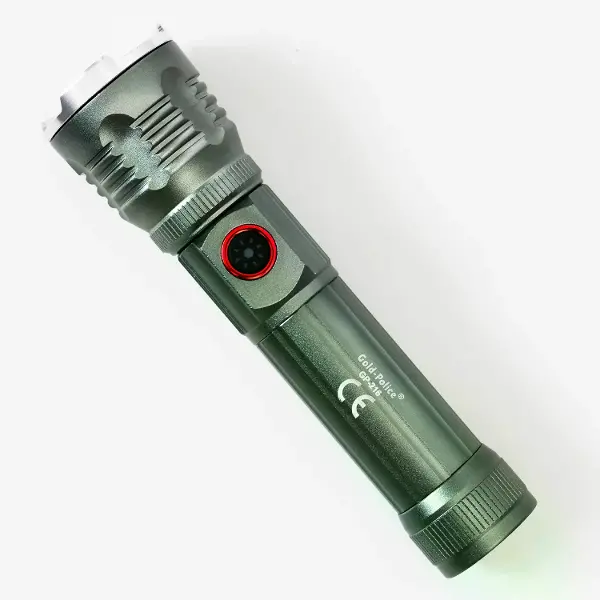 Gold Gp-216 Tg Led Şarjlı El Feneri 2000 Lümen Güç, Mıknatıslı Taban Ve Zoom Özelliğiyle Kamp Ve Tamir İşlerinizde Yanınızda. Hemen Uygun Fiyata Satın Alın