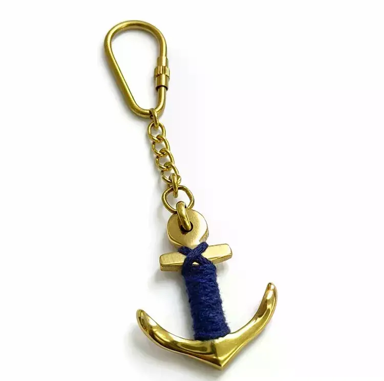 Pirinç Çapa Anahtarlık 2250a