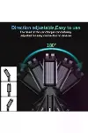 Led Işık Tavan Aydınlatmalı 66W 4’1 Çift Kablolu Hızlı Şarj 3.4A Araç İçi Çakmaklık Şarj Aleti-5