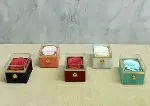 Romantik  Gül Yüzük Kutusu Kare Alk5008-1