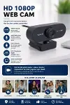 WebCam Orjınal HD 1080p Konferans Kamera Dahili Mikrofon Görüntülü Sohbet Yayın Kamerası HD Video-1