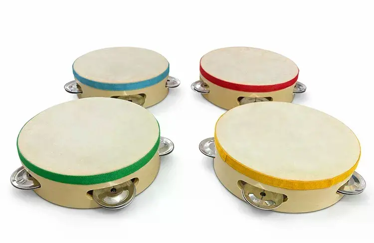 Ahşap Tef Müzik Aleti 92-618