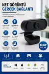 WebCam Orjınal 1080p HD Konferans Kamera Dahili Mikrofon Görüntülü Sohbet Yayın Kamerası HD Video AE-112-2