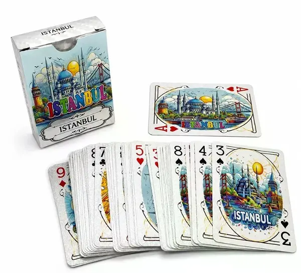 İstanbul Temalı İskambil Oyun Kartı Alk5659