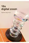 Mini Dijital Kamera 64MP 16x Digital Zoom Retro Vintage 1.4’’Ekranlı Video Kamera Taşınabilir Tasarım Turuncu-6