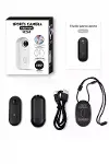 Mini WIFI Aksiyon Kamerası 1080P Taşınabilir Vücut Kamerası Giyilebilir Video Kaydedici Siyah-6