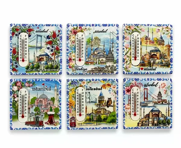 İstanbul Temalı Buzdolapı Süsü Magnet Alk5828