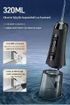 Şarjlı Ağız Duşu Diş Bakım Cihazı 4 Modlu Diş Arası Temizleyici 320ML 5 Başlıklı 1500 mAh Kablosuz-7