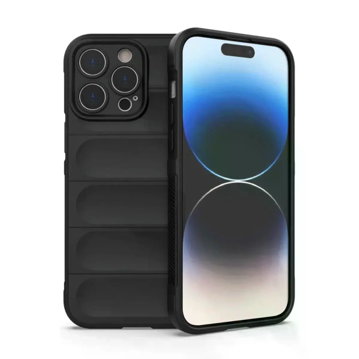 İphone 14 Pro Max Kılıf Optimum Silikon - Siyah