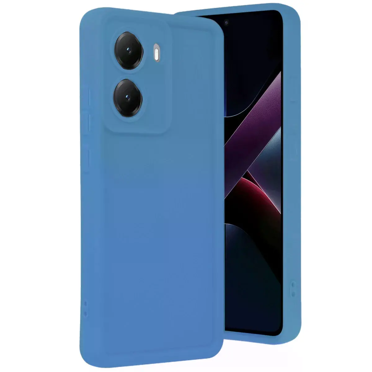 Xiaomi Poco X7 Pro Viera Silikon - Mavi
