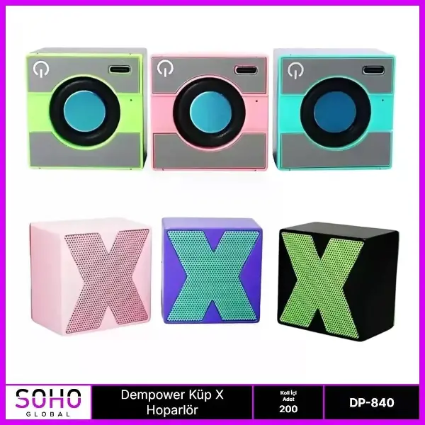 Küp X Mini Hoparlör
