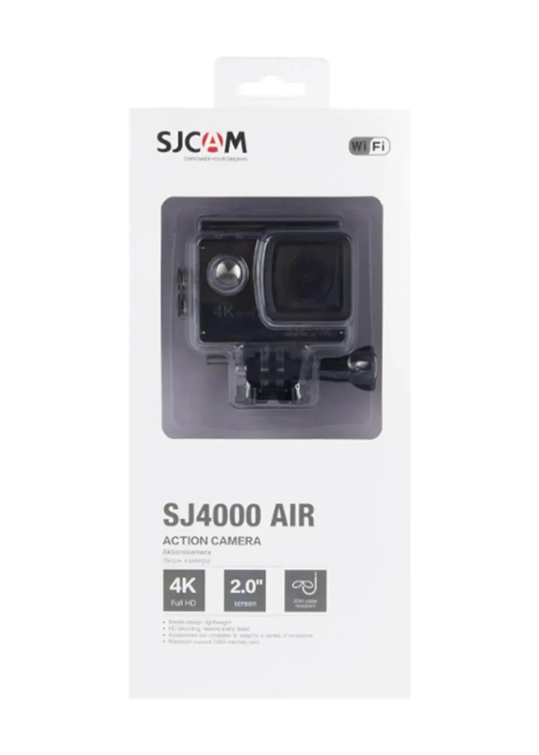 Sjcam Air 4k Wifi Aksiyon Kamerası Siyah Sj4000-4 Sjcam Air 4k Wifi Aksiyon Kamerası Siyah Sj4000-4