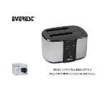 Everest Hd3-540 Usb 3.0 2Li 2.5" 3.5"Dock Station-1