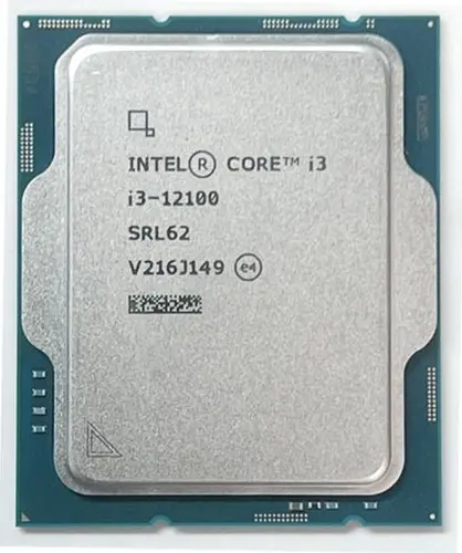 Intel Core i3-12100 3.3 GHz LGA1700 12 MB Cache 60 W İşlemci Tray