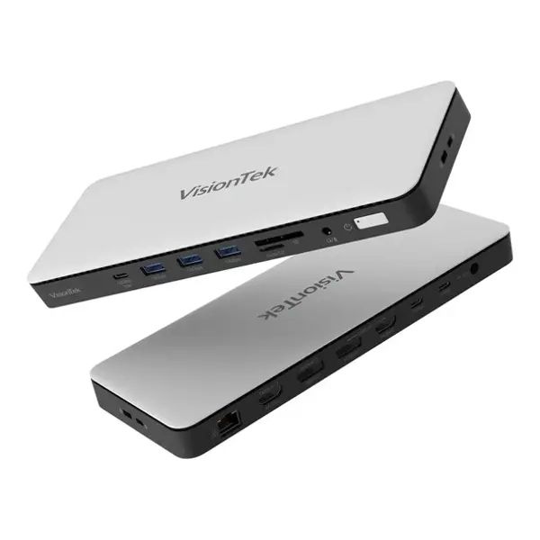 Visiontek Vt2600 Usb-c Docking Station 3 Monitör Desteği 100w Şarj Triple Display 901531