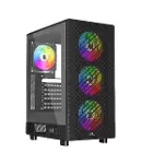 Powerboost Pb-a700b 750w 80+ Bronze Atx Usb 3.0 Rainbow Fanly Mesh Gaming Siyah Kasa-1