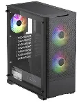 Fazeon F16 650w 80plus Bronze Mesh 2x140mm&1x120mm Argb Fanlı Atx Siyah Bilgisayar Kasası-2