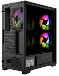 Fazeon F16 650w 80plus Bronze Mesh 2x140mm&1x120mm Argb Fanlı Atx Siyah Bilgisayar Kasası-4