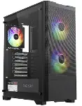 Fazeon F16 650w 80plus Bronze Mesh 2x140mm&1x120mm Argb Fanlı Atx Siyah Bilgisayar Kasası-1