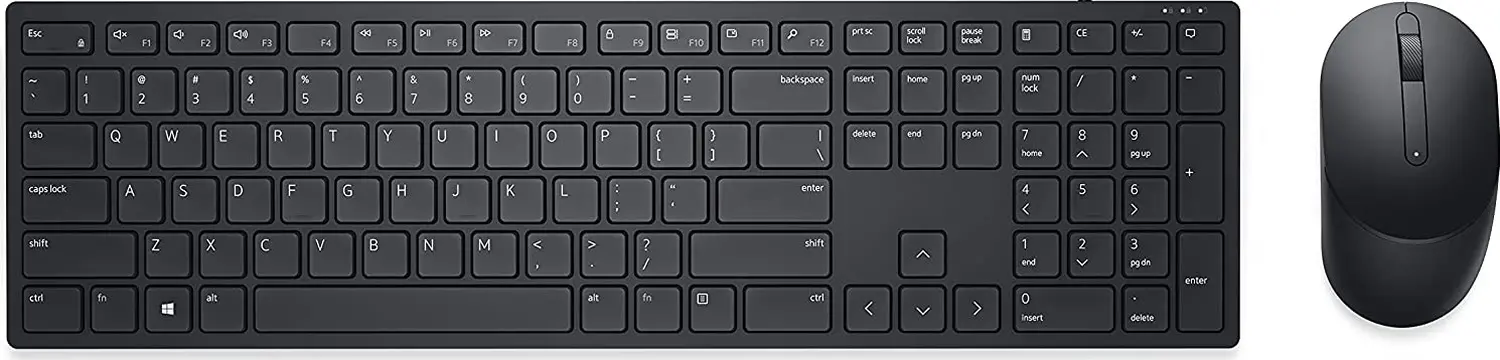 Dell KM5221W Q Kablosuz Klavye Mouse Set Siyah Siyah