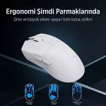 Philips EVNIA Serisi SPK9718 Kablosuz Bluetooth Dual Mod 36000DPI 6 Tuşlu Optik Oyuncu Mouse Siyah Siyah-8