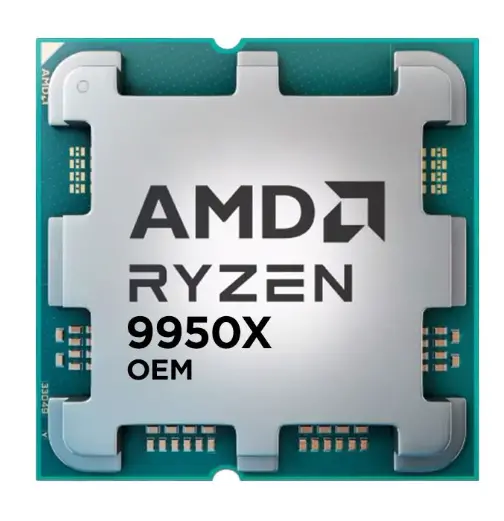 AMD Ryzen 9 9950X 4.3 GHz 64 MB AM5 170 W İşlemci Tray
