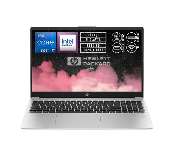 HP 250 G10 968L4ET004 i7-1355U 32 GB 1 TB SSD 15.6" Dos Dizüstü Bilgisayar