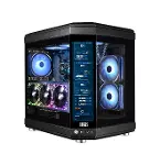 Dragos North Evo Vision 7x ARGB Fan Type-C Atx Mid Tower Bilgisayar Kasası-1
