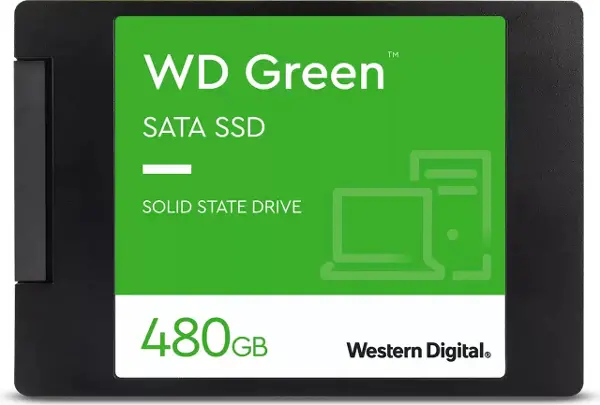 WD Green WDS480G3G0A 2.5" 480 GB 545 MB/S SATA 3 SSD