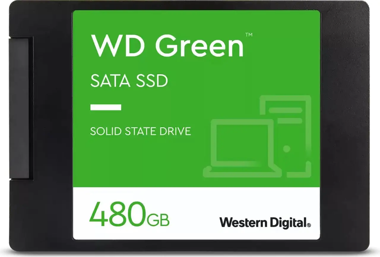 WD Green WDS480G3G0A 2.5" 480 GB 545 MB/S SATA 3 SSD