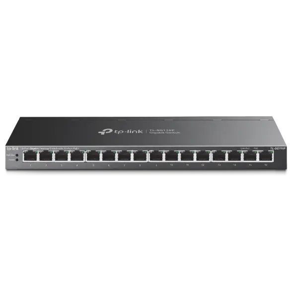 TL-SG116P 16PORT GIGABIT DESKTOP SWITCH