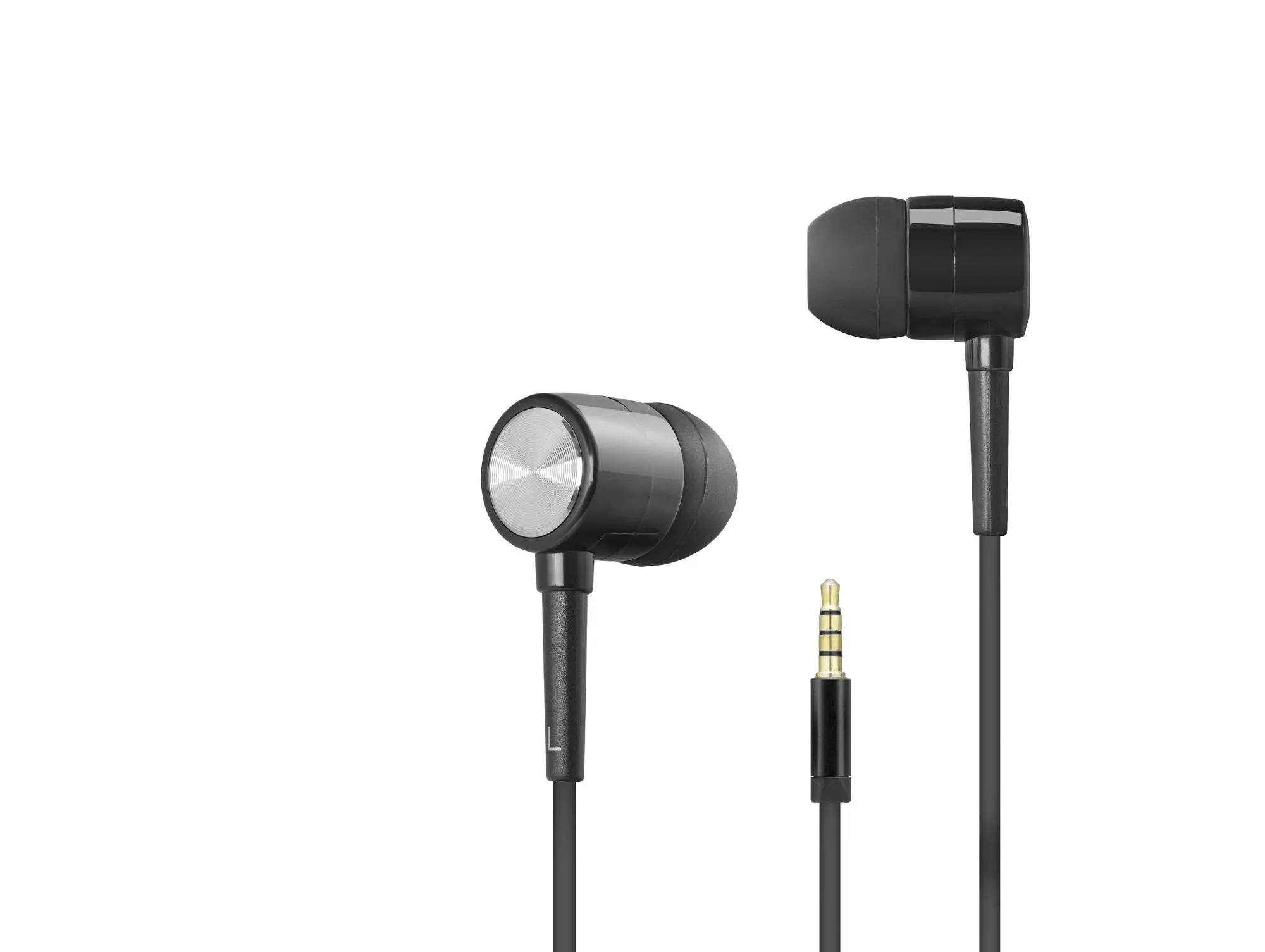 Kablolu Kulak İçi Mikrofonlu Kulaklık 3.5 Mm Pc Telefon Uyumlu Siyah DHH1111BK