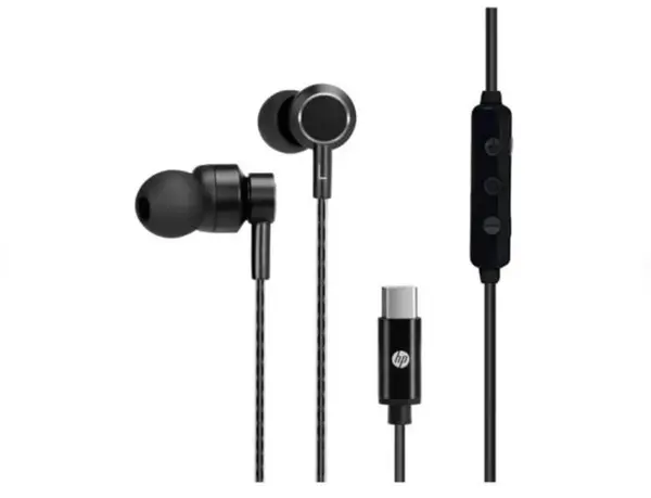 Kablolu Kulak İçi Mikrofonlu Kulaklık Type-c Pc Telefon Uyumlu Ses Kontrollü Siyah DHH1127BK