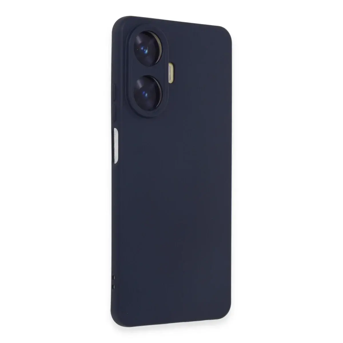 Realme C55 Kılıf Nano İçi Kadife Silikon - Mor