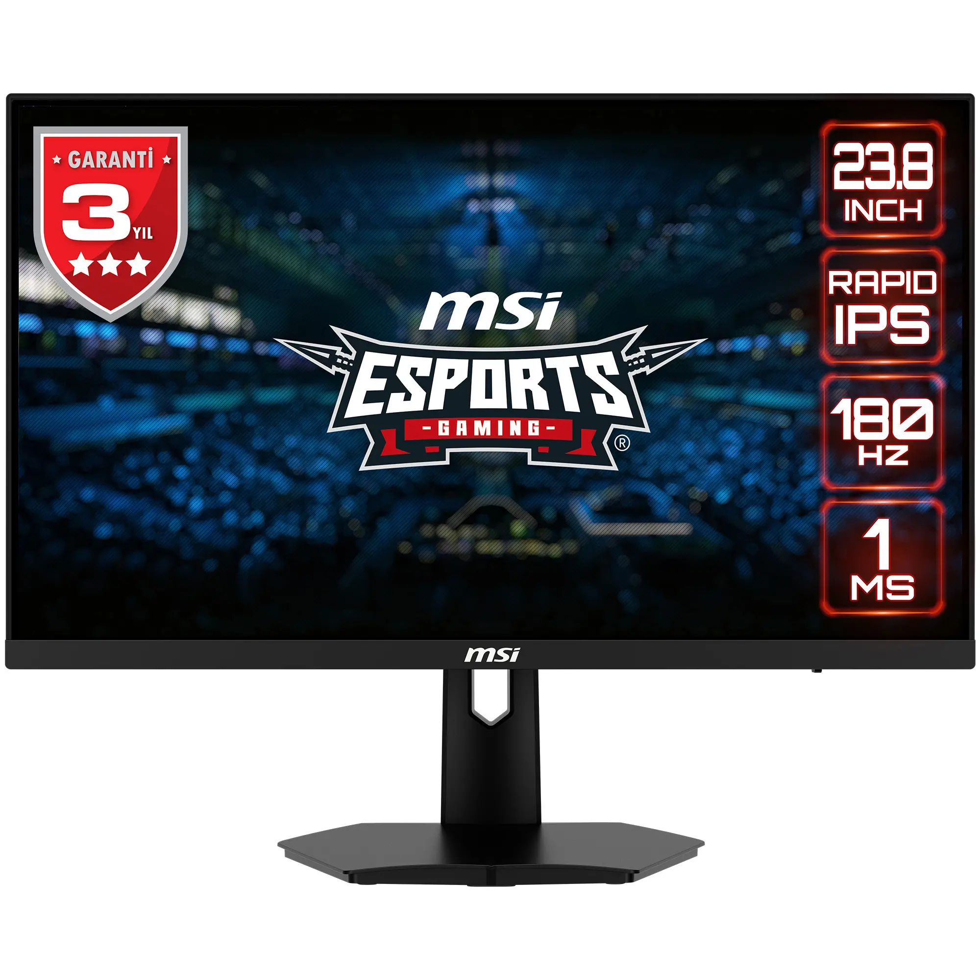 G244F E2 23.8 FLAT IPS 1920X1080 (FHD) 16:9 180HZ 1MS FREESYNC PREMIUM GAMING MONITOR