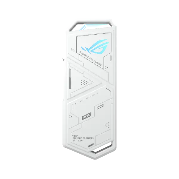 ROG STRIX ARION BEYAZ M.2 NVMe SSD KUTUSU ESD-S1C/WHT/G/AS/ USB3.2 GEN2 Tip-C 10Gbps Çift USB-Cden Cye ve USBC den A ya kablo