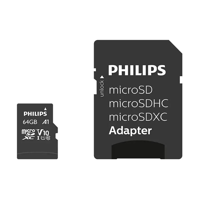 64GB MICRO SDXC 80 MB/S C10 FM64MP45B/00