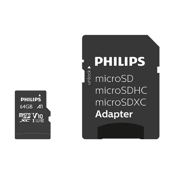 64GB MICRO SDXC 80 MB/S C10 FM64MP45B/00