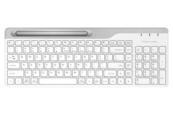 FBK25 BEYAZ BLUETOOTH+2.4GHZ NANO FN-MULTİMEDYA KABLOSUZ KLAVYE FBK25-WHITE