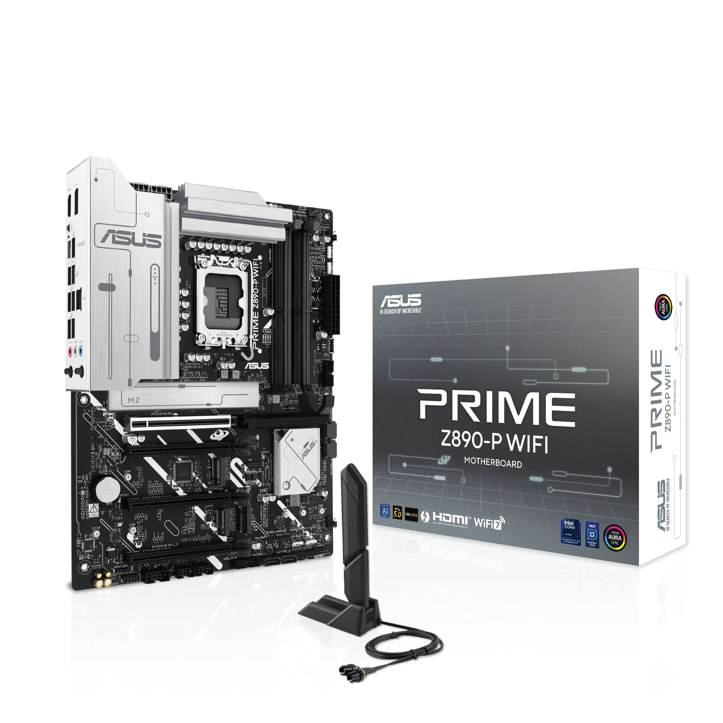 PRIME Z890-P WIFI DDR5 8666MT/S 1XHDMI 1XDP 1XUSB TYPE-C 4XM.2 ATX 1851P (INTEL ULTRA PROCESSORS SERIES 2)