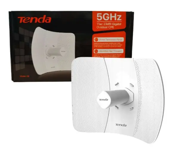 O9 Dış Mekan 867 Mbps 5GHz 25 Km Gigabit Access Point O9