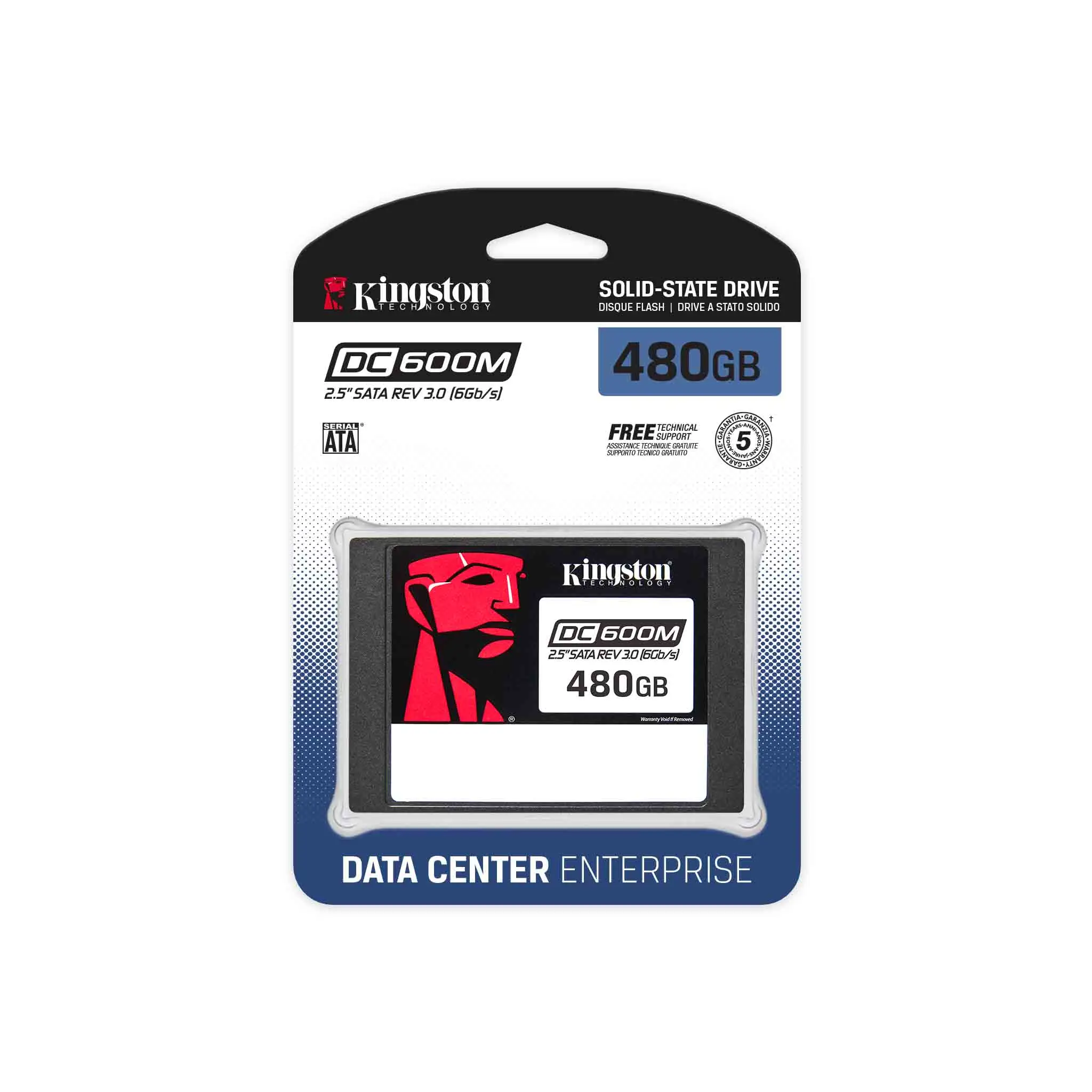 KNGS 480GB DC600M SSD 2.5" SEDC600M/480G