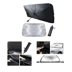 OTO - ARAÇ CAM GÜNEŞLİK ŞEMSİYESİ 10 TELLİ 78X39X130CM (4745)-2