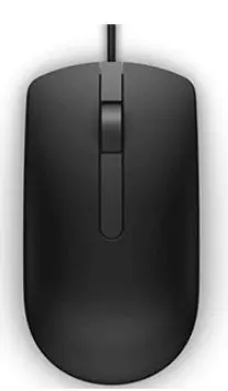 MS116 Optik Mouse Siyah (570-AAIR/570-AAIS)