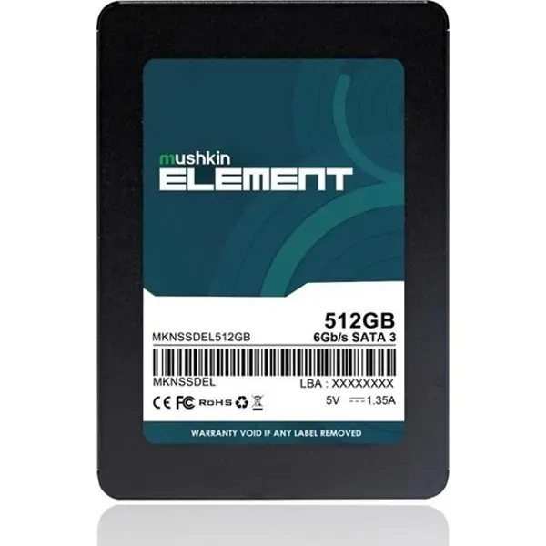 SSD - MKNSSDEL512GB - 2.5 SATA III 7mm SSD -  - 512GB - Element 512GB 7mm SSD - 2.5 SATA III - 7mm