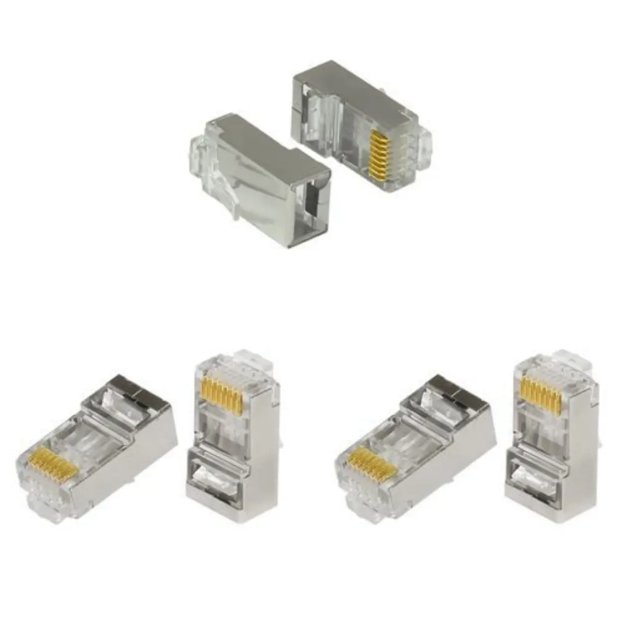FNW-4522N FTP Cat6 Metal RJ45 Konnektör