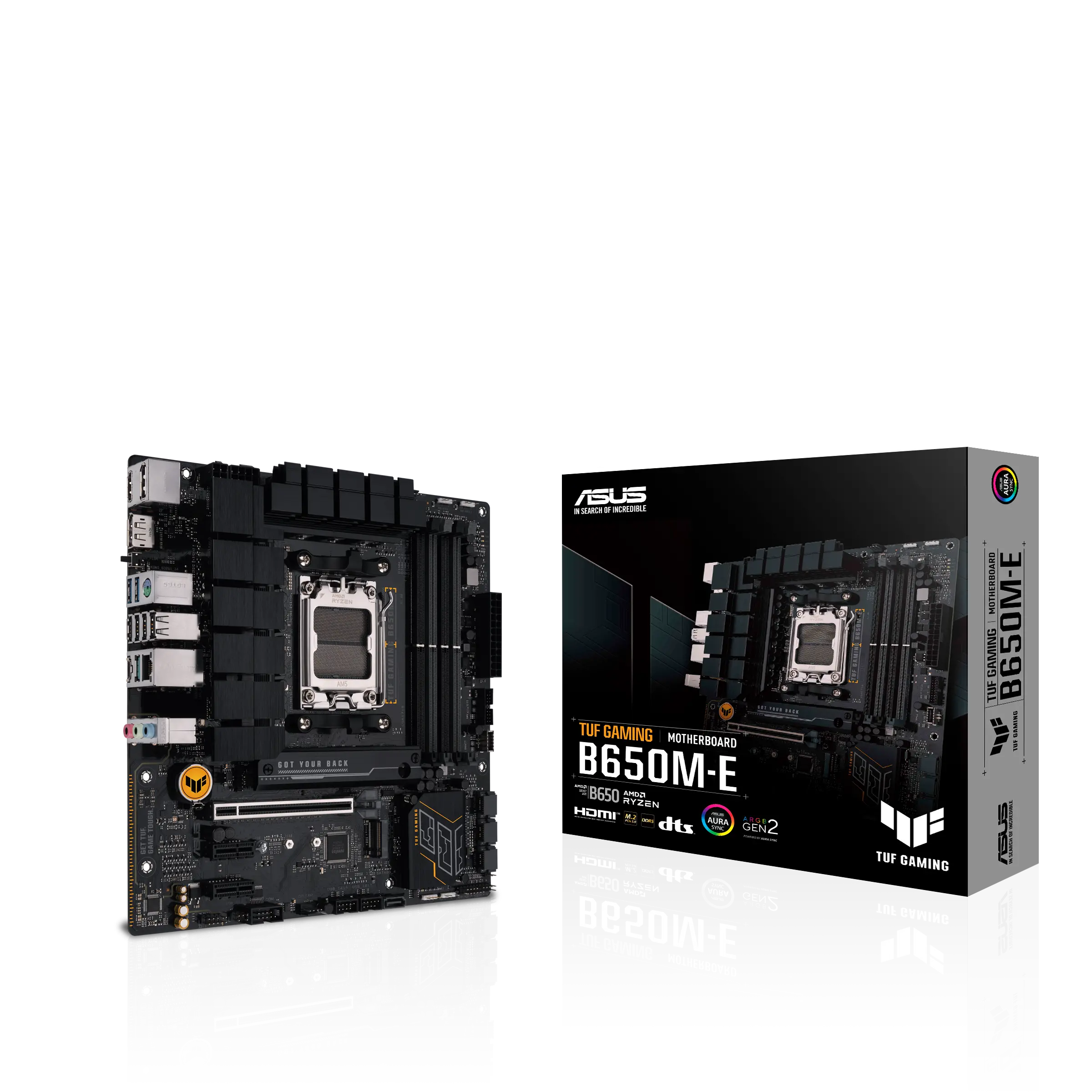 TUF GAMING B650M-E, 4xDDR5, 2x M.2, HDMI, 2xDP, Type-C, AMD Ryzen 7000 Serisi, AM5 Soket Anakart