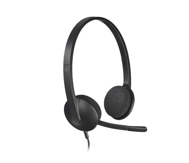 H340 Stereo Mikrofonlu USB Kablolu Kulaklık (981-000475)