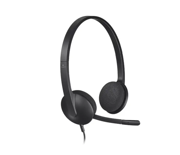 H340 Stereo Mikrofonlu USB Kablolu Kulaklık (981-000475)