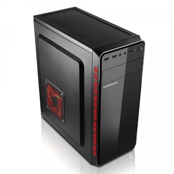 VK-1625 350w USB 3.0 ATX Shiny Piano Siyah Kasa